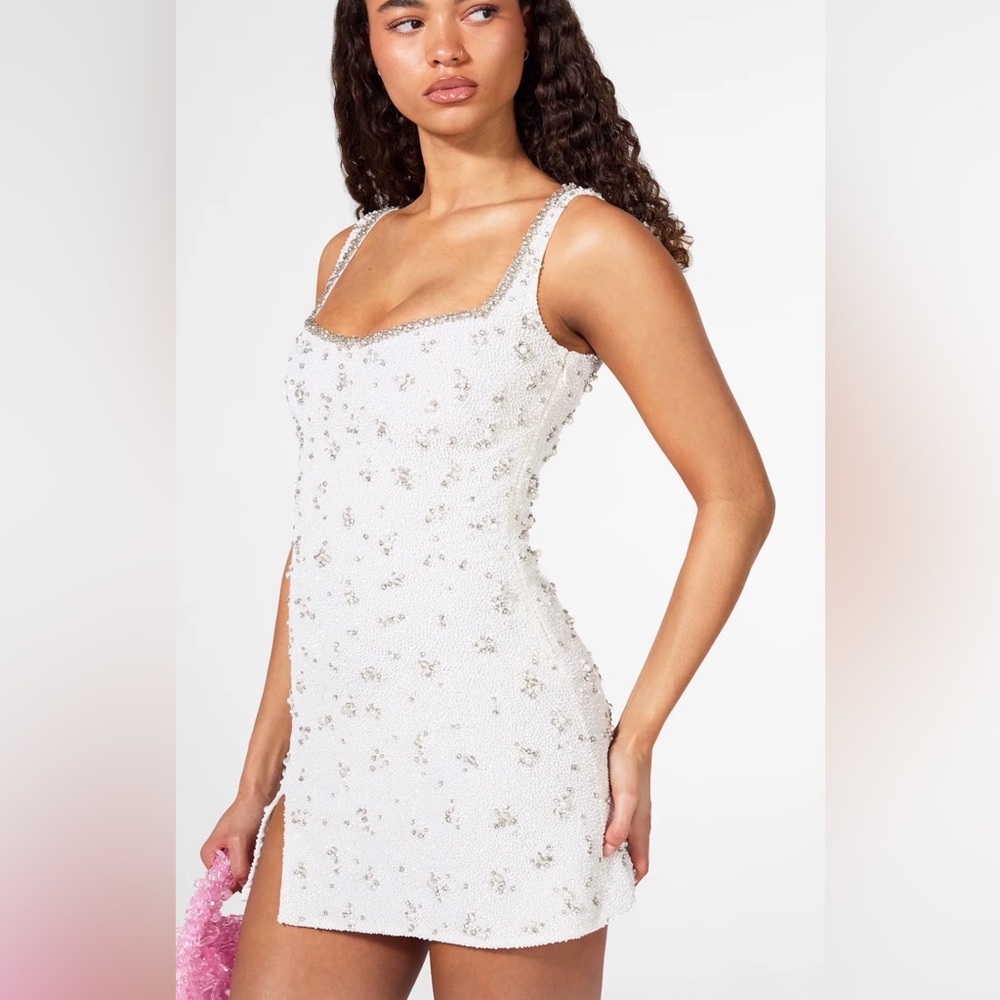 Authentic clio peppiatt bridal crystal dress